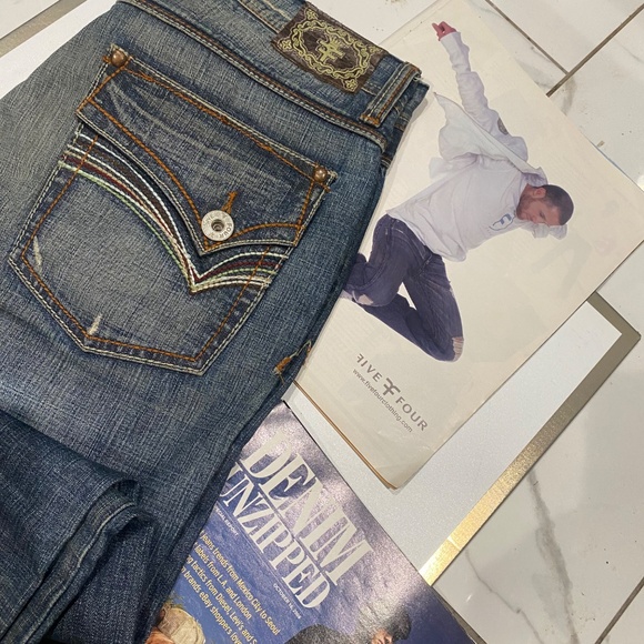 Five Four 90’s Vintage Premium Jeans Sz 34 - Picture 4 of 12